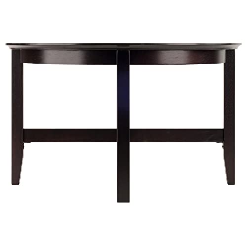 Winsome Toby Round Coffee Table, for Living Room, 18\", Espresso - Thumbnail 4