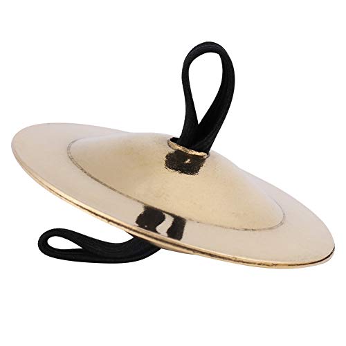 Tyenaza TYENAZA3DEYB9WGAF Finger Cymbals, 2Pcs Belly Dance Finger Cymbals Brass Finger Dancing Zills Musical Instrument Dancing Accessory thumb #5