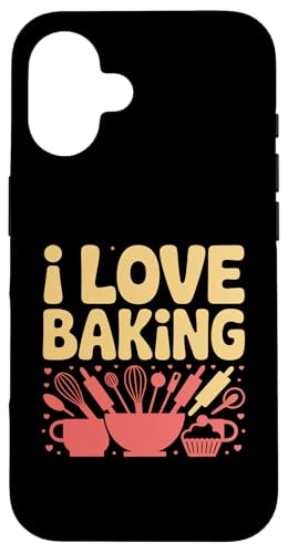 I Love BakingAĊ{E ˖_ X}zP[X iPhone 16 p