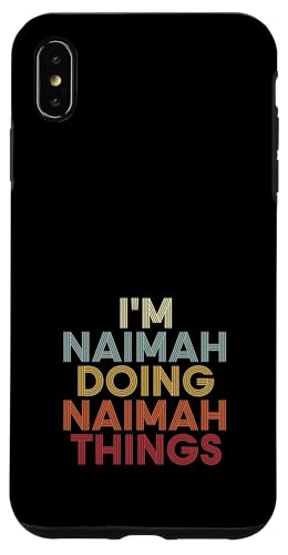 Naimah Name Naimah Personalized Name First Given �X�}�z�P�[�X iPhone XS Max �p