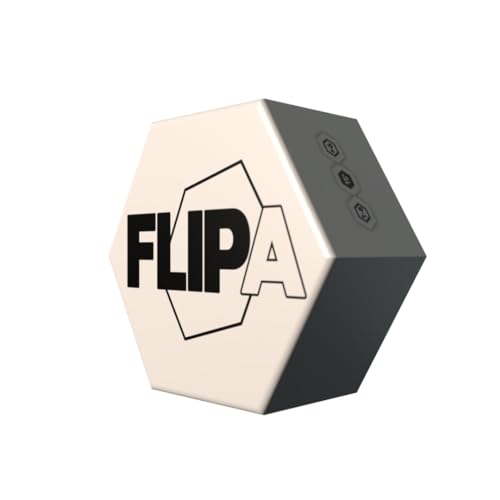 LITTLE HOUSE BOARD GAMES Flipa - Juego de Hacer Palabras para niños y familias a Partir de 7 años - LittleHouse Boardgames