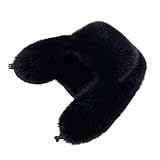 Ushanka Bombermütze – warme Wintermütze, Kopfbedeckung für kaltes Wetter, Ohrenklappe, Outdoor-Skimütze, weich gefütterte Kopfbedeckung, tägliches Pendeln, Reisezubehör, Urlaubsmorgenwärme für