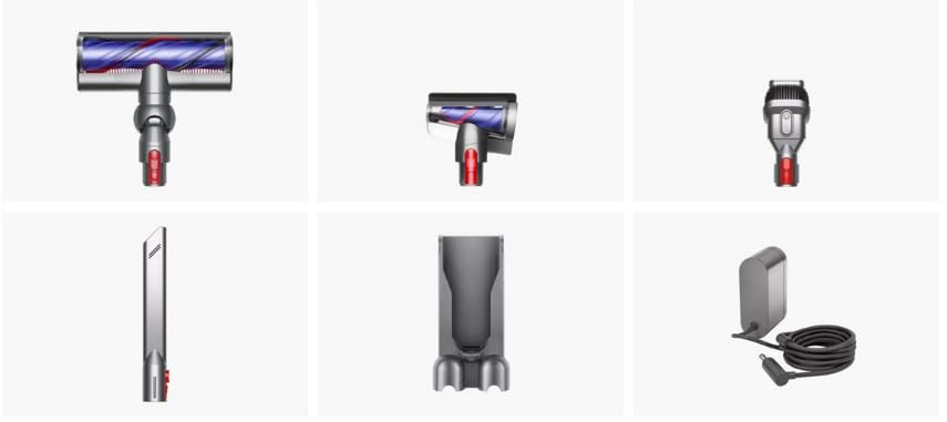 美品】Dyson V11 Absolute Pro コードレス掃除機 付属品多数 Dyson V11 sv14 Absolute Pro 付属品多数 スタンド付き Dyson V11 sv14