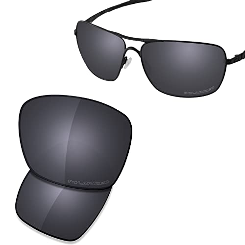 Image of SAUCER Premium Replacement Lenses & Nosepads for Oakley Plaintiff Squared OO4063 Sunglasses