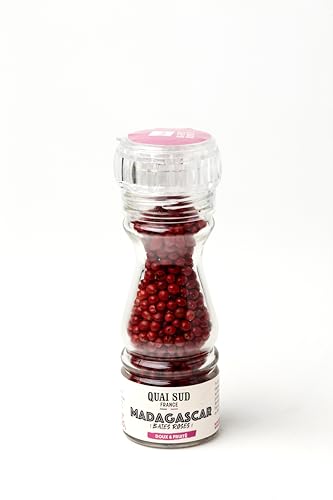 ÉPICES & CO Épices et Poivres Du Monde | 20g | Moulin Baies de roses (Madagascar)