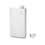 ［キース］KEITH 純チタン スキットル100ml 軽量 ウイスキー/酒用 小型水筒 キャンプや電車での旅に便利 防錆 漏斗付き 携帯用 おしゃれ (Ti9306) [並行輸入品]