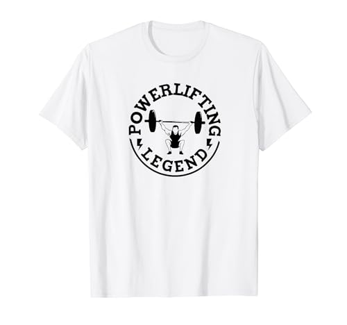 Powerlifting Gym Workout Squat Deadlift T-Shirt