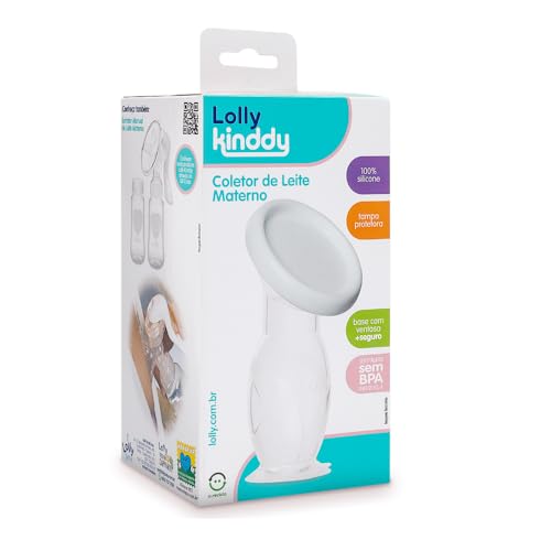 Lolly Coletor De Leite Materno - 100% Silicone Transparente