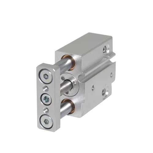 Vérin pneumatique MGJ6-15 avec mini 3 tiges de guidage intégrées - 7