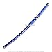 Blue 39.5” Classic Dragon Katana Samurai Sword Unsharpened Steel