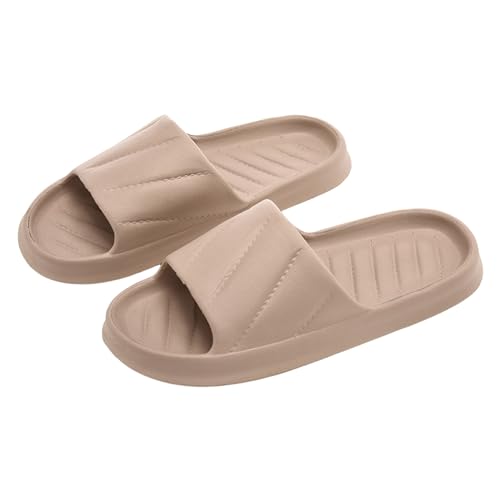 Shower Slippers for Women and Men Open Toe Quick Drying Pillow Soft Lightweight Slippers for Bathroom,Indoor,Outdoor2