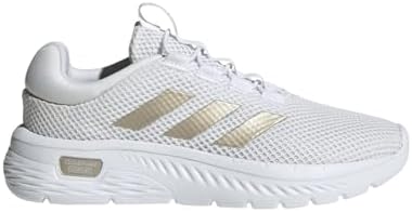 adidas Womens Cloudfoam Comfy Lace Up Sneakers Shoes Casual - Bei...