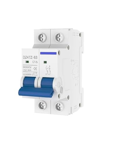 Disyuntor de CC para proteger líneas solares de 500V y baterías de 10A