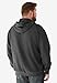 KingSize Men's Big & Tall Fleece Zip-front Hoodie Jacket - XL, Black
