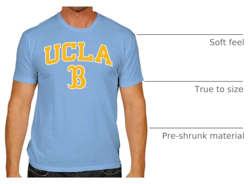 Image of NCAA Gameday Cotton T-Shirt for Men and Women | Officially Licensed NCAA Tee - Preshrunk Ring-Spun Cotton - Screen-Printed Team Logo
