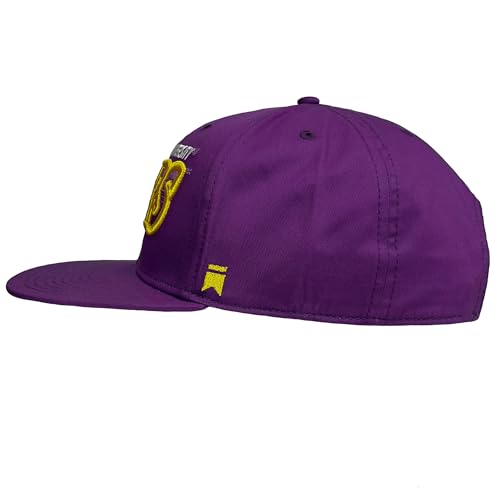 Gorra snapback ajustable de 6 paneles con visera plana miniatura 6