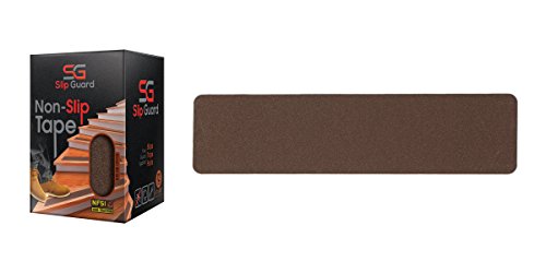 Slip Guard Non-Slip Stair Tape - Indoor & Outdoor Waterproof Safety Steps, 6