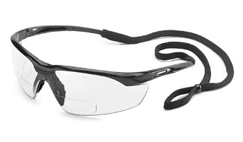 Gateway Safety 28MC30 Conqueror Gafas de seguridad MAG, aumento de dioptr&iacute;as 3.0, lente transparente, marco negro