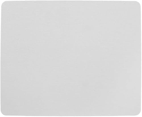 White Sublimation Mouse Pad for Sublimation Transfer Heat Press Printing Crafts Mouse Pads and Wrist Rests Blank Rectangular Blanks Heat Press Parts and DeskAccessories(22x18x0.2cm)