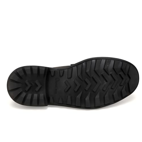 Image of Dress Shoes for Men,Classicial Leather Loafers Slip on Formal Business Shoes Penny