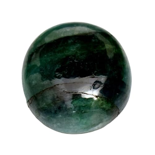 Émeraude naturelle ovale cabochon en vrac pierre gemme pour bague pendentif collier DIY