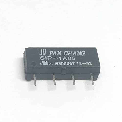 Relais SIP-1A05 DC5V Reed composant de haute précision pour signaux audio stable