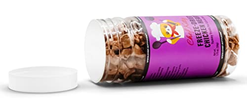 Chef Kitty - Premium Freeze Dried Cat Treats Chicken Heart 1.75Oz #TOP2