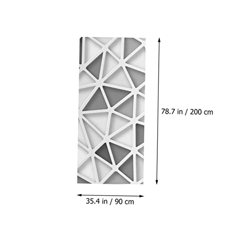 Autocollant mural porte rénovation PVC étanche effet 3D pour masquer défauts