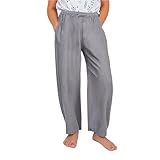 【Confort en toutes saisons pour les enfants actifs】 Plus qu'un simple pantalon de survêtement, ce pantalon décontracté est indispensable pour la garde-robe d'un enfant. Le mélange de tissu naturel garde les tout-petits au frais, tandis que la taille élastique et la coupe ample permettent un mouvement illimité. Parfait pour les rendez-vous, les sorties en famille ou simplement pour se détendre, ils offrent un confort facile pour chaque jour de printemps et d'été.