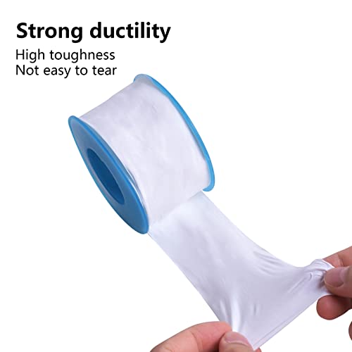 2 Rouleaux de Téflon Ruban Filetage 50mm x 30m, Ruban D'étanchéité PTFE Étanche, Étanchéité de Tuyau Ruban Résistant à La chaleur, Plomberie Joint Rubans pour Robinets Gaz L'eau Pommeau Douche, Blanc – Image 5