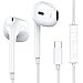 Produktbild MOSWAG USB C Kopfhörer In Ear USB C Kopfhörer für Samsung S23 S21, Huawei P30 P40, Oppo, Honor, Google Pixel und andere Smartphones mit USB C Schnittstelle