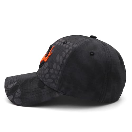 Image of Deer Hunting Camouflage Hats Embroidery Adjustable Fishing Baseball Cap