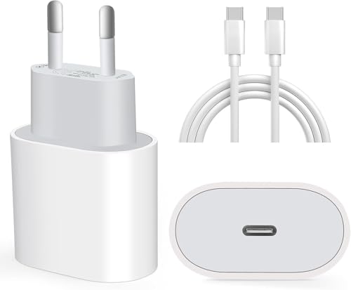 Fonte Carregador Turbo de Parede 35W Tipo-C com Cabo USB-C 1 Metr...