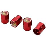 【Funktion】：Ventilkappen können das Ventil vor Schmutz und Staub schützen. Um Schlamm, Schmutz und Regenwasser von Ihren Reifenventilventilen zu vermeiden, kann auch die ursprüngliche defekte Ventilkappe des Reifens ersetzt werden.