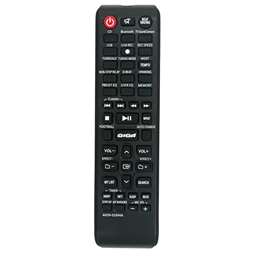 Télécommande AH59-02694A avec touches Giga Sound System Samsung
