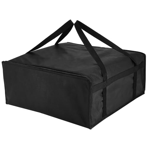 Alipis Thermal Pizza Warmer Bag Insulated Food Carrier Zipper Closure Insulated Lunch Bag for Adults