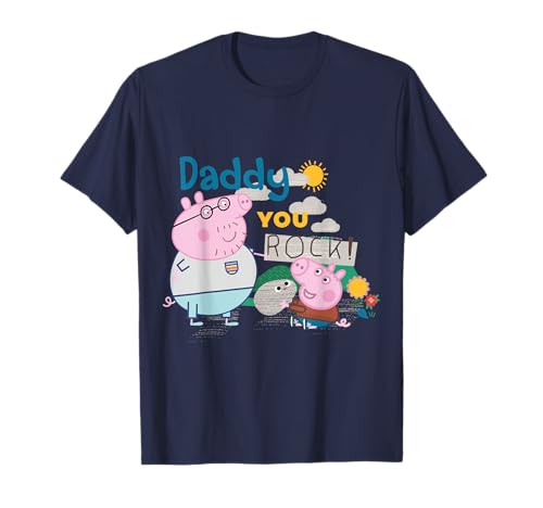 Peppa Pig Daddy Rocks T-Shirt - Ein Must-Have für kleine Peppa-Fans!