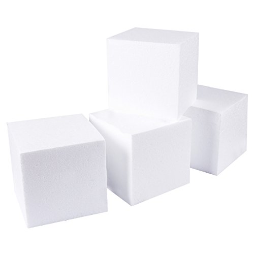 Craft Foam 6 x 6 x 6 in. 4-Pack Rectangle Block for DIY