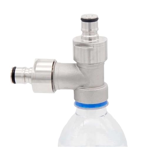 PET Coke Bottle Covert into a Keg System Ball Lock Gas & Beer Outlet All Stainless Steel 304 Food Grade Silicone Hose