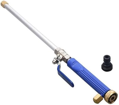 High Pressure Power Washer Wand, High Pressure Hose Nozzle,Watering Sprayer Cleaning Tool, Wand Lance for Gutter Patio Car Pet Window Glass Blue