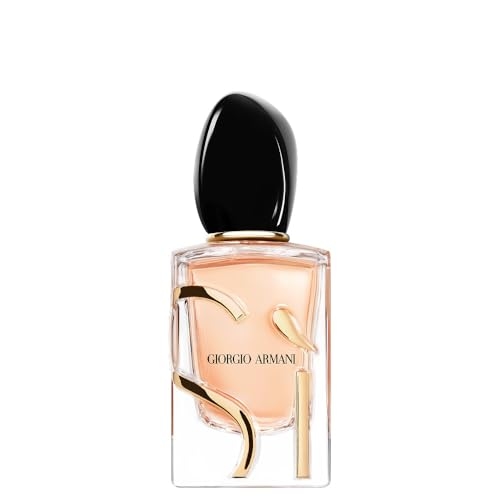 Armani Beauty, Sì Eau de Parfum, Giorgio Armani Perfume Feminino Refilável, Chipre Frutado, Fragrância com Notas de Rosas, Almíscar, Frésia e Cássis, 50ml