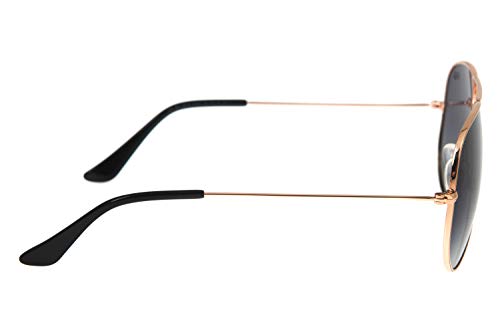 Óculos de Sol Unissex CHILLI BEANS Aviador Rosê Polarizado, OCMT2514 2095, Único