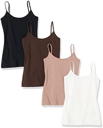 Amazon Essentials Damen Spaghetti Top Tank Basic Unterhemd