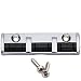 Musiclily Pro 43mm Steel Roller Nut for Strat Tele Electric Guitar, Chrome