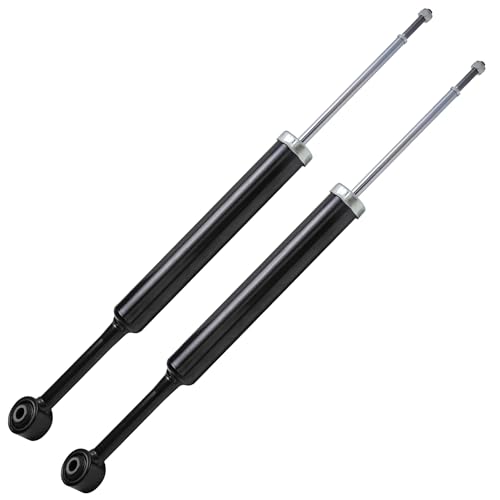 Image of Detroit Axle - Rear 4pc Shock Absorbers Kit for 14-18 Jeep Cherokee, 2 Sway Bars 2 Shock Absorbers 2014 2015 2016 2017 2018 Replacement