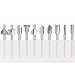 SPTA 10Pc HSS Router Carbide Engraving Bits & 10Pcs Router Bit 1/8
