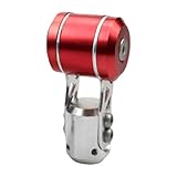 Durabilité exceptionnelle : ce pommeau de levier de vitesse est fabriqué en alliage d'aluminium de haute qualité, antirouille, avec des surfaces claires et ne se décolore pas. Il est agréable au toucher et a un poids solide.