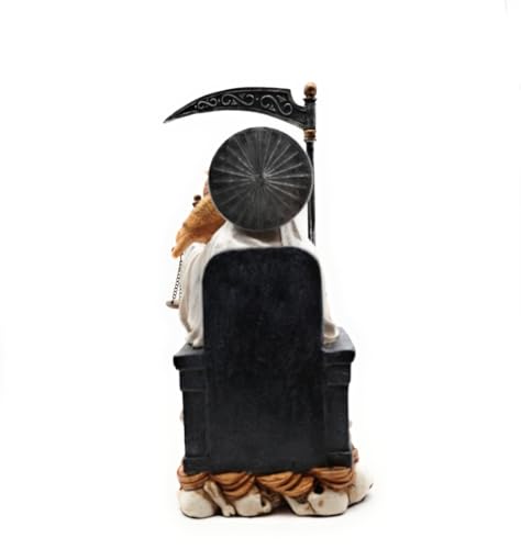 Estatua Santa Muerte RUSTIX en Resina, 9 in miniatura 4