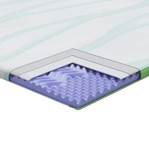 Protector de colchón suave transpirable que elimina el dolor de espalda al dormir 8