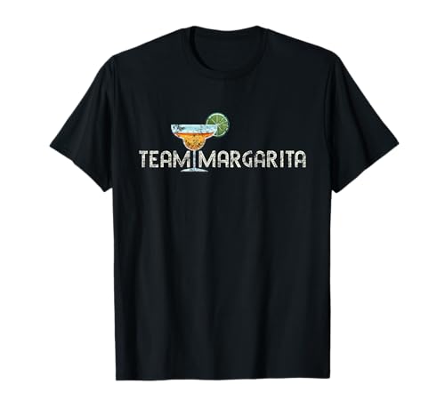 Team Margarita Glass Funny Drinking T-Shirt